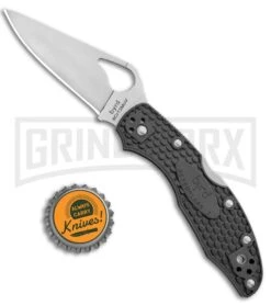 Byrd Meadowlark 2 Gray FRN Folding Knife - Satin Plain -Knivesand Tools Shop Byrd Meadowlark 2 LB Gray FRN Satin BY04PGY2 BHQ 89821 jr bottlecap large