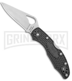 Byrd Meadowlark 2 Gray FRN Folding Knife - Satin Plain
