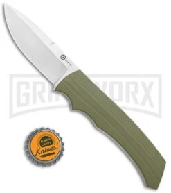 CIVIVI M2 Backup OD Green G10 Fixed Blade Knife Drop Point Satin S/E W/Sheath -Knivesand Tools Shop CIVIVI M2 BAckup OD Green G 10 Satin C2016B BHQ 116963 jr bottlecap large