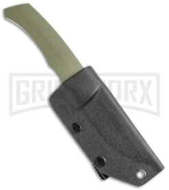 CIVIVI M2 Backup OD Green G10 Fixed Blade Knife Drop Point Satin S/E W/Sheath -Knivesand Tools Shop CIVIVI M2 BAckup OD Green G 10 Satin C2016B BHQ 116963 jr sheath large