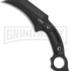 CRKT Du Hoc Karambit Black G-10 Fixed Blade Knife - Black Plain -Knivesand Tools Shop CRKT Du Hoc jr large