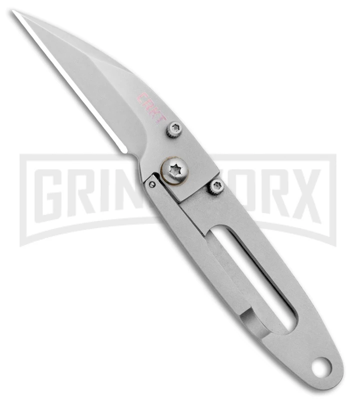 CRKT Delilah's P.E.C.K Folding Knife - Bead Blast Plain CRKT Delilah's P.E.C.K Folding Knife - Bead Blast Plain -Knivesand Tools Shop CRKT Ed Halligan Delilahs P.E.C.K. FL BB 5520 BHQ 7570 jr large