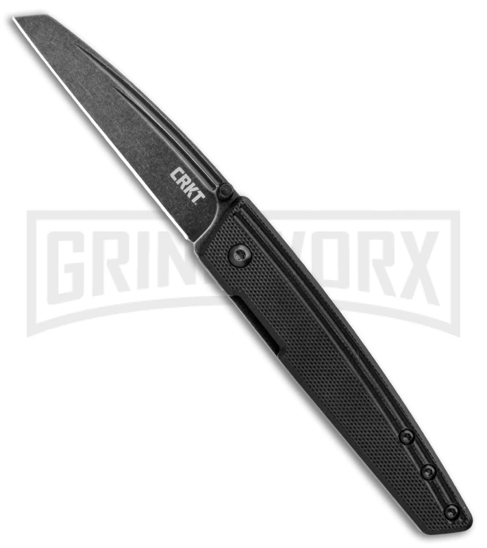 CRKT Inara Black G-10 Frame Lock Knife - Satin Plain CRKT Inara Black G-10 Frame Lock Knife - Satin Plain -Knivesand Tools Shop CRKT Inara FL Black G 10 Satin 7140 BHQ 103944 jr large