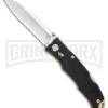 CRKT Lake Laredo Black G-10 Folding Knife - Satin Serrated