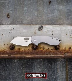 CRKT Pilar Stainless Steel Folding Knife - Satin Plain -Knivesand Tools Shop CRKT Pilar Frame Lock Knife Stainless Steel Satin 5311 BHQ 51848 kp lifestyle web large