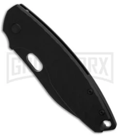 CRKT Pilar III Black G-10 Frame Lock Pocket Knife - Drop Point Black Plain -Knivesand Tools Shop CRKT Pillar III FL Hammered Texture Black G10 Folding Knife 2in Black BHQ 180916 td spine large