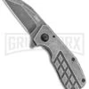 CRKT Graham Razelcliffe Stainless Steel Folding Knife - Black Stonewash Plain 1 CRKT Graham Razelcliffe Stainless Steel Folding Knife - Black Stonewash Plain -Knivesand Tools Shop CRKT Razelcliffe Compact Frame Lock Knife Stainless Steel 2.4in Black SW 4021 BHQ 113911 LS large