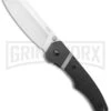 CRKT Ripsnort II Black Liner Lock Knife - Satin Plain -Knivesand Tools Shop CRKT Ripsnort SA Assist Glass Reinfrced Nylon LL Satin BHQ 138964 jr large
