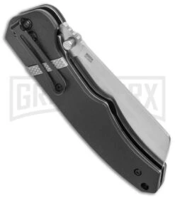 CRKT Ripsnort II Black Liner Lock Knife - Satin Plain -Knivesand Tools Shop CRKT Ripsnort SA Assist Glass Reinfrced Nylon LL Satin BHQ 138964 jr side large