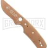 CRKT Side Hawg 2 Neck Knife Black Fixed Blade Knife - Bronze Plain