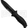 CRKT Ultima Fixed Blade Survival Knife 2125 (4.95" Serr) -Knivesand Tools Shop CRKT Ultima Tactical GFN Black Serr 2125KV BHQ 14858 jr large
