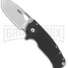 CRKT Vox Large Batum Black G-10 Folding Knife - Satin Plain -Knivesand Tools Shop CRKT batum 5453 BHQ 51839 jr large