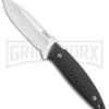 CRKT Aux Black Fixed Blade Knife - Satin Plain -Knivesand Tools Shop CRKT lucas burnley aux black satin 1200 BHQ 51813 jr large