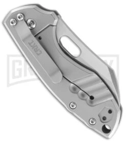CRKT Pilar Stainless Steel Folding Knife - Satin Plain -Knivesand Tools Shop CRKT pilar 5311 BHQ 51848 er side large