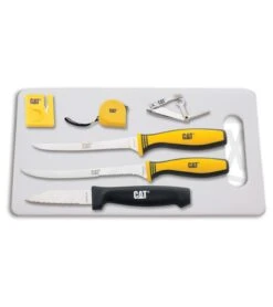 Caterpillar Tackle Box Fillet Kit Black/Yellow