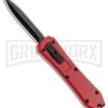 Coffin Blaster Red DA/OTF Automatic Knife - Black Plain -Knivesand Tools Shop Coffin Blaster Red DA OTF Auto Black Plain GX 35330 jr large