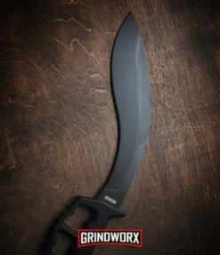 Cold Steel Chaos Kukri Trench Knife (12.5" Black) 80NTK -Knivesand Tools Shop Cold Steel Chaos Kukri Trench Knife Black 80NTK BHQ 27838 jr lifestyle 2 website large