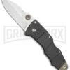 Cold Steel Grik Black GFN Tri-Ad Lock Knife - Satin Plain -Knivesand Tools Shop Cold Steel Grik Tri Ad LB GFN 28E BHQ 52023 jr 2 large