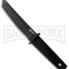 Cold Steel Kobun Black Fixed Blade Knife - Tanto Black Plain