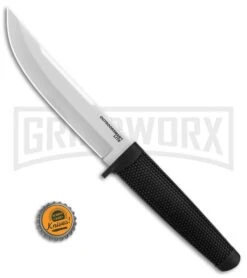 Cold Steel Outdoorsman Lite Fixed Blade Knife - Satin Plain -Knivesand Tools Shop Cold Steel Outdoorsman Lite 6in satin BHQ 8518 er bottlecap large