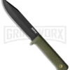 Cold Steel SRK Survival Rescue OD Green Fixed Blade Knife - Black Plain 2 Cold Steel SRK Survival Rescue OD Green Fixed Blade Knife - Black Plain -Knivesand Tools Shop Cold Steel SRK in SK 5 OD Green Black BHQ 175066 jr large