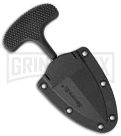 Cold Steel Urban Edge Push Dagger Knife - Satin Plain/Serr -Knivesand Tools Shop Cold Steel Urban Edge push dagger satin serr BHQ 15405 er sheath large