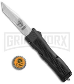 Conquest Tactical Fury Black D/A OTF Automatic Knife - Stonewash Plain 6 Conquest Tactical Fury Black D/A OTF Automatic Knife - Stonewash Plain -Knivesand Tools Shop Conquest Tactical Fury DA OTF Black SW BHQ 30663 jr bottlecap large