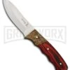 Elk Ridge Hunt Wilderness Pakkawood Fixed Blade Knife - Satin Plain 1 Elk Ridge Hunt Wilderness Pakkawood Fixed Blade Knife - Satin Plain -Knivesand Tools Shop Elk Ridge Hunt Wilderness pakkawood satin BHQ 46008 er large