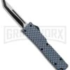 Firecracker Mini Sim Carbon Fiber D/A OTF Automatic Knife - Two Tone Tanto -Knivesand Tools Shop Firecracker Mini Sim CF DA OTF Auto TT Tanto GX 37638 jr large