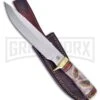 Frost Chipaway Red Plains Chief Bone & Wood Fixed Blade Knife - Satin Plain -Knivesand Tools Shop Frost Chipaway Red Plain chief bone wood satin plain BHQ 78383 er large