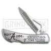 Frost Cutlery Alabama 2017 Champs Lockback Knife - Satin Plain