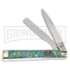 Frost Cutlery Doctor's Green Abalone Pocket Knife -Knivesand Tools Shop Frost Cutlery Doctors green abalone BHQ 73242 er large