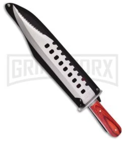 Frost Cutlery Pioneer Fixed Blade Knife - Satin Plain