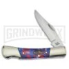 Frost Cutlery Steel Warrior Barracuda America Lockback Knife 4TH18 -Knivesand Tools Shop Frost Cutlery Steel Warrior Barracuda America LB Red White Blue BP 26786 jr large