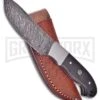 Frost Cutlery Valley Forge Weed-Out Black Micarta Fixed Blade Knife - Damascus 1 Frost Cutlery Valley Forge Weed-Out Black Micarta Fixed Blade Knife - Damascus -Knivesand Tools Shop Frost Cutlery Valley Forge Weed Out Black Micarta Damascus BHQ 81248 er large