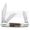 Frost Cutlery Wrangler Deer Stag Pocket Knife -Knivesand Tools Shop Frost Cutlery Wrangler 4in Deer Stag FSW112DS BHQ 73234 jr large