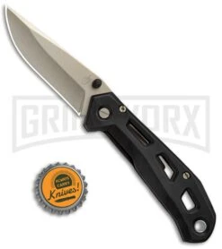 Gerber Airlift Black Folding Knife - Champagne Plain 5 Gerber Airlift Black Folding Knife - Champagne Plain -Knivesand Tools Shop Gerber Airlift FL Black Champagne 30 001347 BHQ 67391 jr bottlecap large
