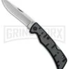 Gerber Commuter Black/Gray GFN Lockback Knife - Stonewash Plain