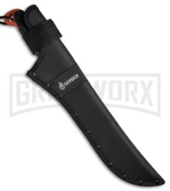 Gerber Compact Clearpath Machete Fixed Blade - Bead Blast Plain -Knivesand Tools Shop Gerber Compact Clearpath Machete BB 31 003154 BHQ 53940 jr sheath large