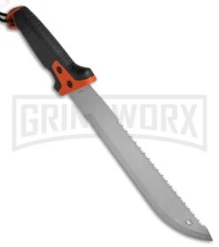 Gerber Compact Clearpath Machete Fixed Blade - Bead Blast Plain -Knivesand Tools Shop Gerber Compact Clearpath Machete BB 31 003154 BHQ 53940 jr spine large