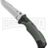 Gerber Edict Green Folding Knife - Drop Point Bead Blast Plain -Knivesand Tools Shop Gerber Edict LB Grn GFN BB 30 001300 BHQ 67396 jr 2 large
