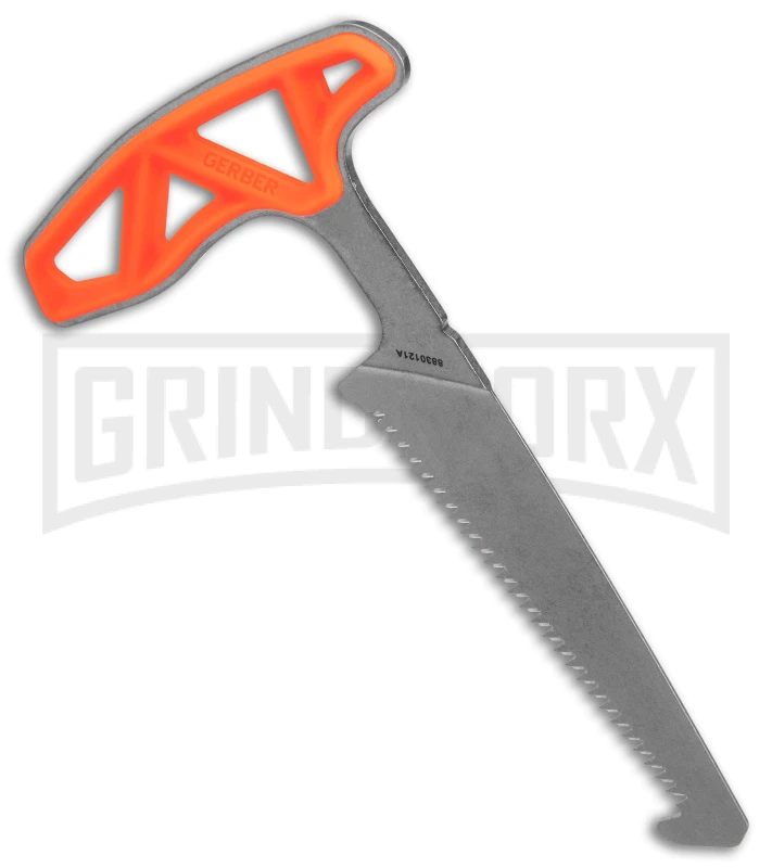 Gerber Exo-Mod Orange Pack Saw - Stonewash Serr Gerber Exo-Mod Orange Pack Saw - Stonewash Serr -Knivesand Tools Shop Gerber Exo Mod Saw FB SE Orange BHQ 146347 td spinee large