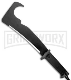 Gerber Gator Black GFN Machete Pro Fixed Blade - Black Plain