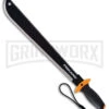Gerber Fiskars 18" Machete Saw Black/Orange - Black Plain/Serr -Knivesand Tools Shop Gerber Machete Saw 18 inch BHQ 182990 td large