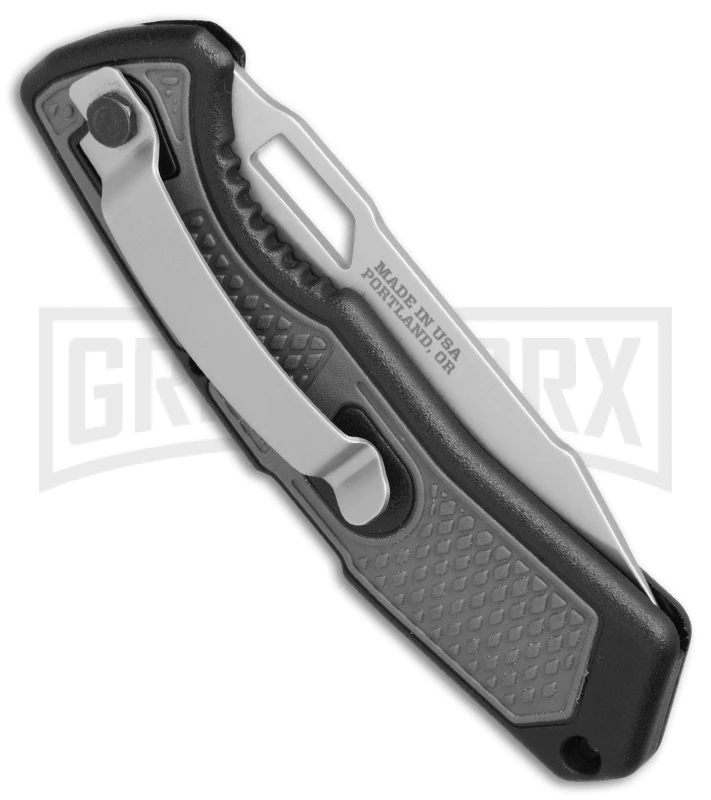 Gerber Order Gray Folding Knife - Gray Plain Gerber Order Gray Folding Knife - Gray Plain -Knivesand Tools Shop Gerber Order black gray gray BHQ 74678 er side large