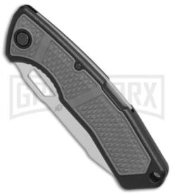 Gerber Order Gray Folding Knife - Gray Plain 4 Gerber Order Gray Folding Knife - Gray Plain -Knivesand Tools Shop Gerber Order black gray gray BHQ 74678 er spine large