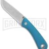Gerber Spine Cyan Blue GFN Fixed Blade Knife - Stonewash Plain 2 Gerber Spine Cyan Blue GFN Fixed Blade Knife - Stonewash Plain -Knivesand Tools Shop Gerber Spine Cyan Blue SW BHQ 81306 er large