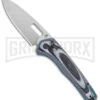 Gerber Sumo Black/White/Cyan G-10 Pivot Lock Knife - Stonewash Plain 1 Gerber Sumo Black/White/Cyan G-10 Pivot Lock Knife - Stonewash Plain -Knivesand Tools Shop Gerber Sumo Pivot Lock Black White Cyan G 10 SW BHQ 105527 jr large