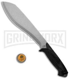 Gerber Versafix 14" Black GFN Machete Fixed Blade Knife - Stonewash Plain -Knivesand Tools Shop Gerber Versafix 14in Machete Black SW 31 003473 BHQ 94218 jr bottlecap large