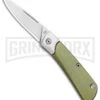 Gerber Wingtip Green GFN Slip Joint Pocket Knife - Satin Plain 1 Gerber Wingtip Green GFN Slip Joint Pocket Knife - Satin Plain -Knivesand Tools Shop Gerber Wingtip SJ Green Satin 30 001701 BHQ 94161 jr large